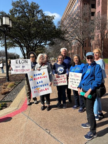 Cornyn Protest 2025